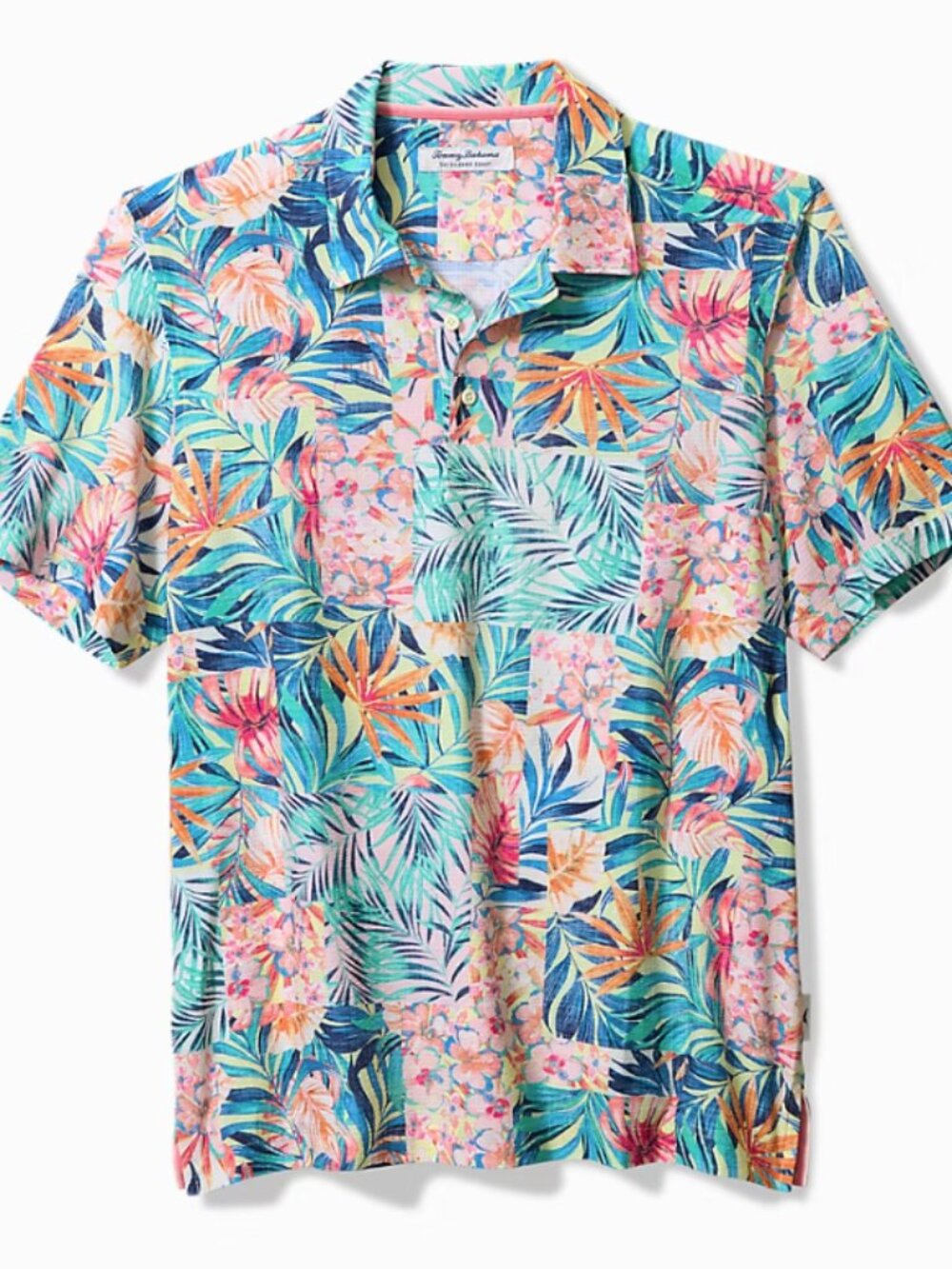 Big & Tall Bahama Coast Positano Palms IslandZone Polo